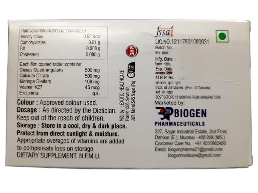 Generic BONECIL TABLETS (3x10)