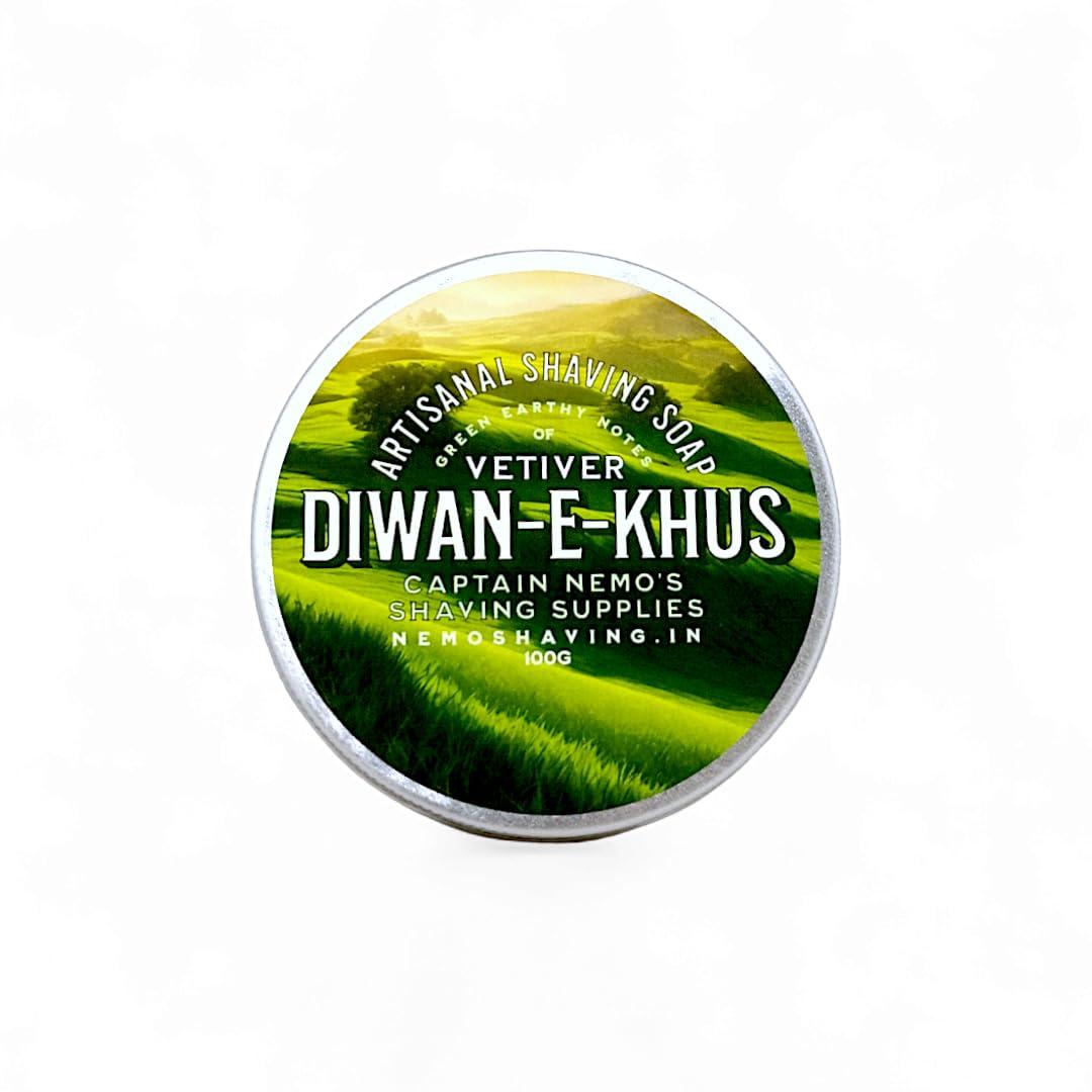 Generic Captain Nemo\'s Diwan e Khus Shaving Soap with Vetiver Extract