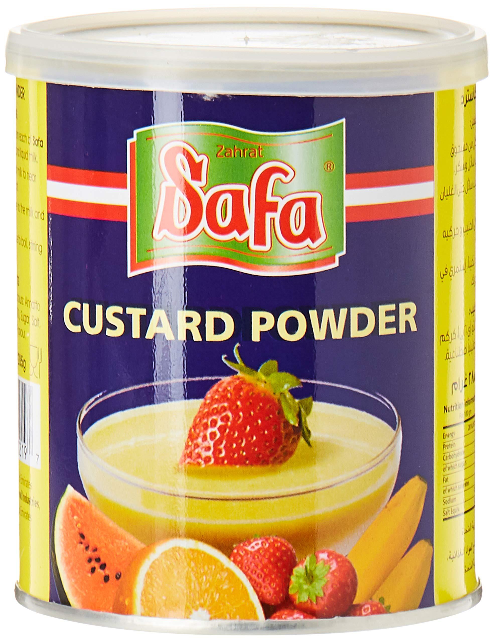 Safa Safa Custard Powder Vanilla Flavored, 285 Grams (Imported)