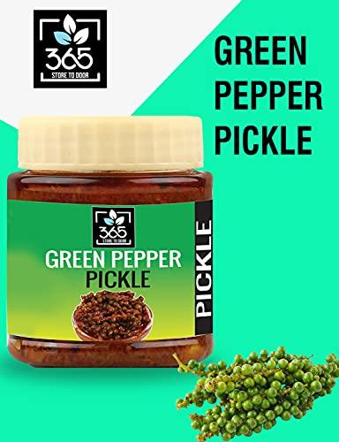 365 STORE TO DOOR 365 STORE TO DOOR Green Pepper Pickle, 750 g | Achaar | Chutney | Homemade, No Preservatives, No Oil | 100% Pure & Hygiene | Ready to Eat