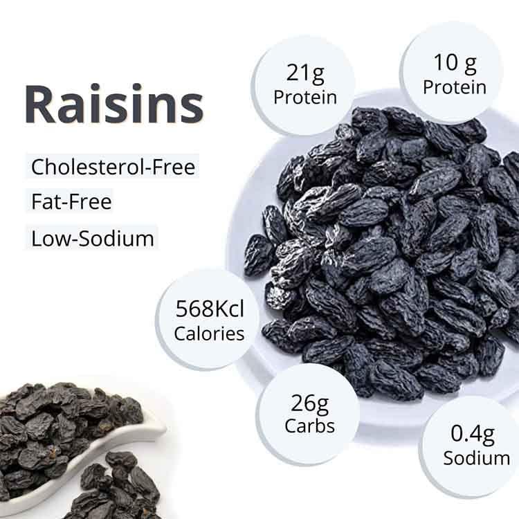 DRY FRUIT HUB Dry Fruit Hub Black Raisins With Seeds 500g,Seeded Black Kismis Organic,Kali Kishmish,Afghani Black Raisons With Seeds Antioxidant,For Medicinal Uses