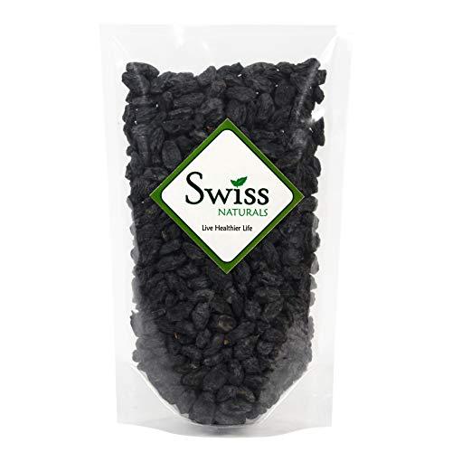 Swiss Naturals Swiss Naturals Premium Dried Black Raisins (Kali Kishmish) With Seed 250g