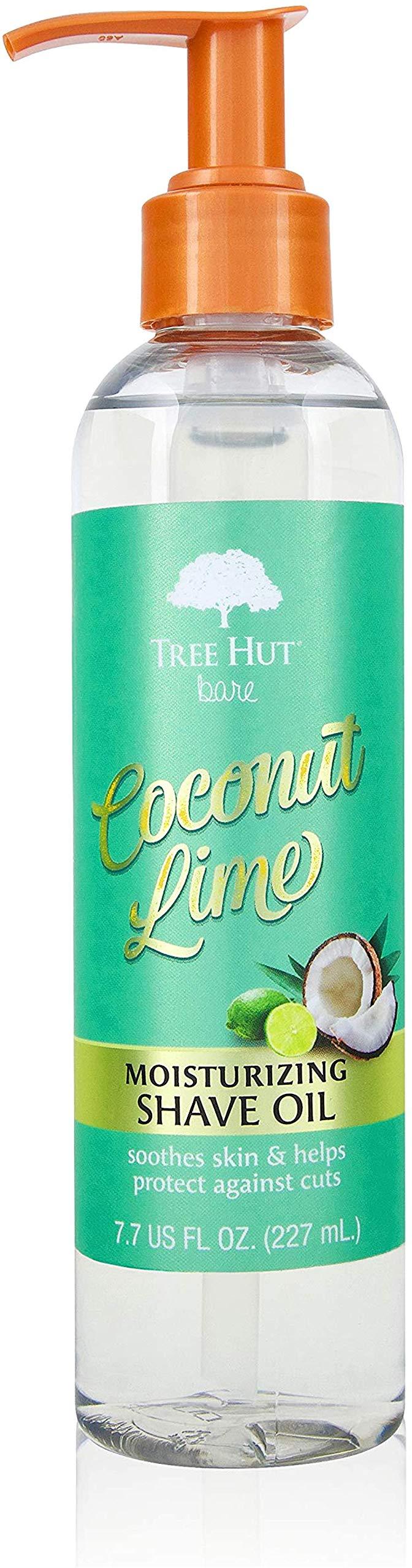 Tree Hut Tree Hut bare Moisturizing Shave Oil, Basic, Coconut-Lime, 7.7 Fl Oz