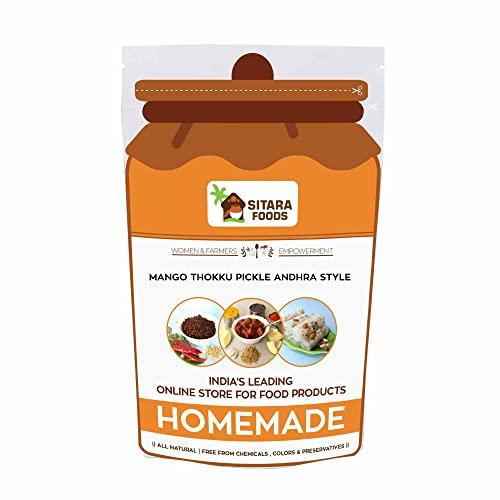 SITARA FOODS Sitara Foods Mango Thokku Grated Mango Pickle Aam Achar Home Made 1000 Grams Pack