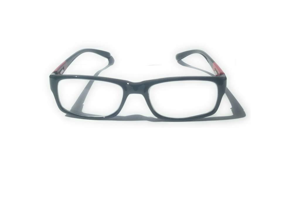 Generic Premium Bifocal reading glasses (+1.00 to 3.00 D options) with plain distance vision. (Black, 2.25)