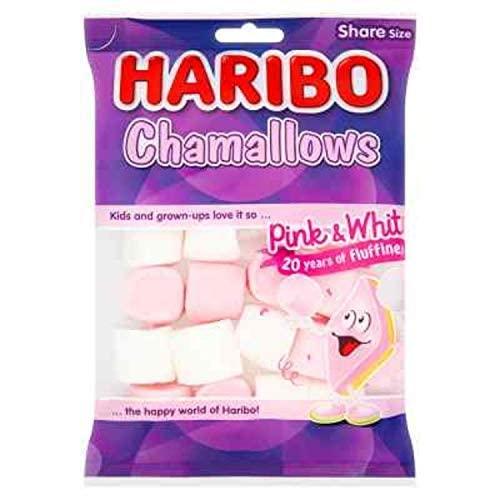 HARIBO HARIBO Chamallows Share Size Marshmallow, Pink, 140 g