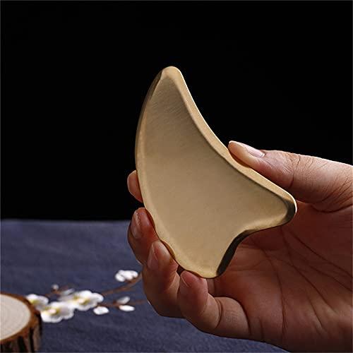 Dorakitten Dorakitten Gua Sha Facial Tool Brass Heart Shape Professional Natural Lightweight Scraping Massage Tool Gua Sha