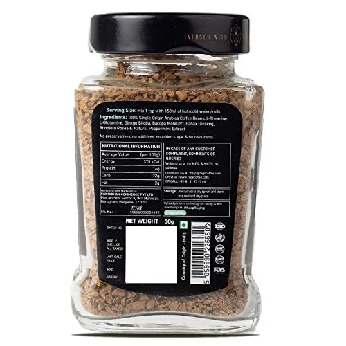 RAGE COFFEE Rage Coffee Combo - Instant Coffee with Free Frother And Mug | Mint Mocha Flavoured Coffee - 50 gms | Creamy, Frothy Coffee At Home | Made With 100% Arabica Coffee Beans