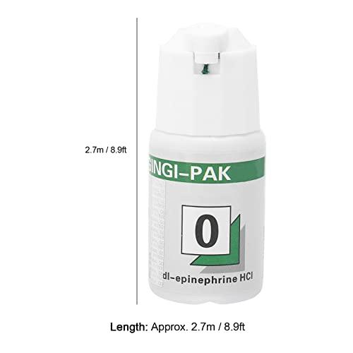 Brrnoo "Gingival Retraction Cord,Professional Dental Gingival Retraction Cord, Professional Cotton Gingival Retraction Cord Cotton Dental Thread Materials Accessory(0#)