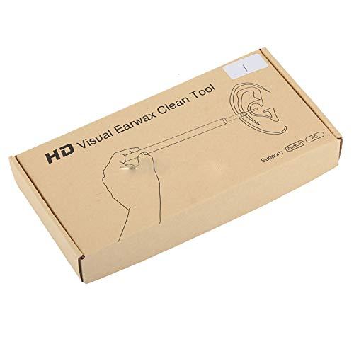 Tobo Tobo Visual Earwax Cleaner Android Endoscope Camera OTG Android USB Otoscope Ear Health Care Inspection Tool Camera, Earpick Endoscope Camera.(130-mega) - TD-591IM