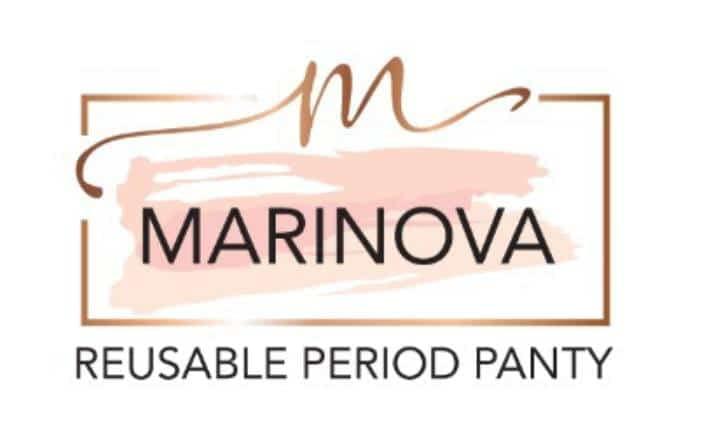 MARINOVA MARINOVA Reusable, Leak Proof Period Panty for Girls & Women,for Low to Medium Flow Days Three Layer Layer Panty, XXL (Waist for 41-43 Inch) Black
