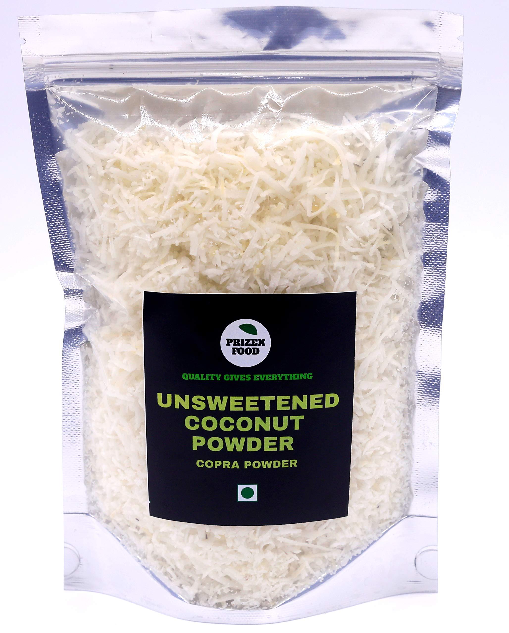 Prizex Prizex Unsweetened Coconut Powder / Dried Blanched Coconut Flakes 500gm