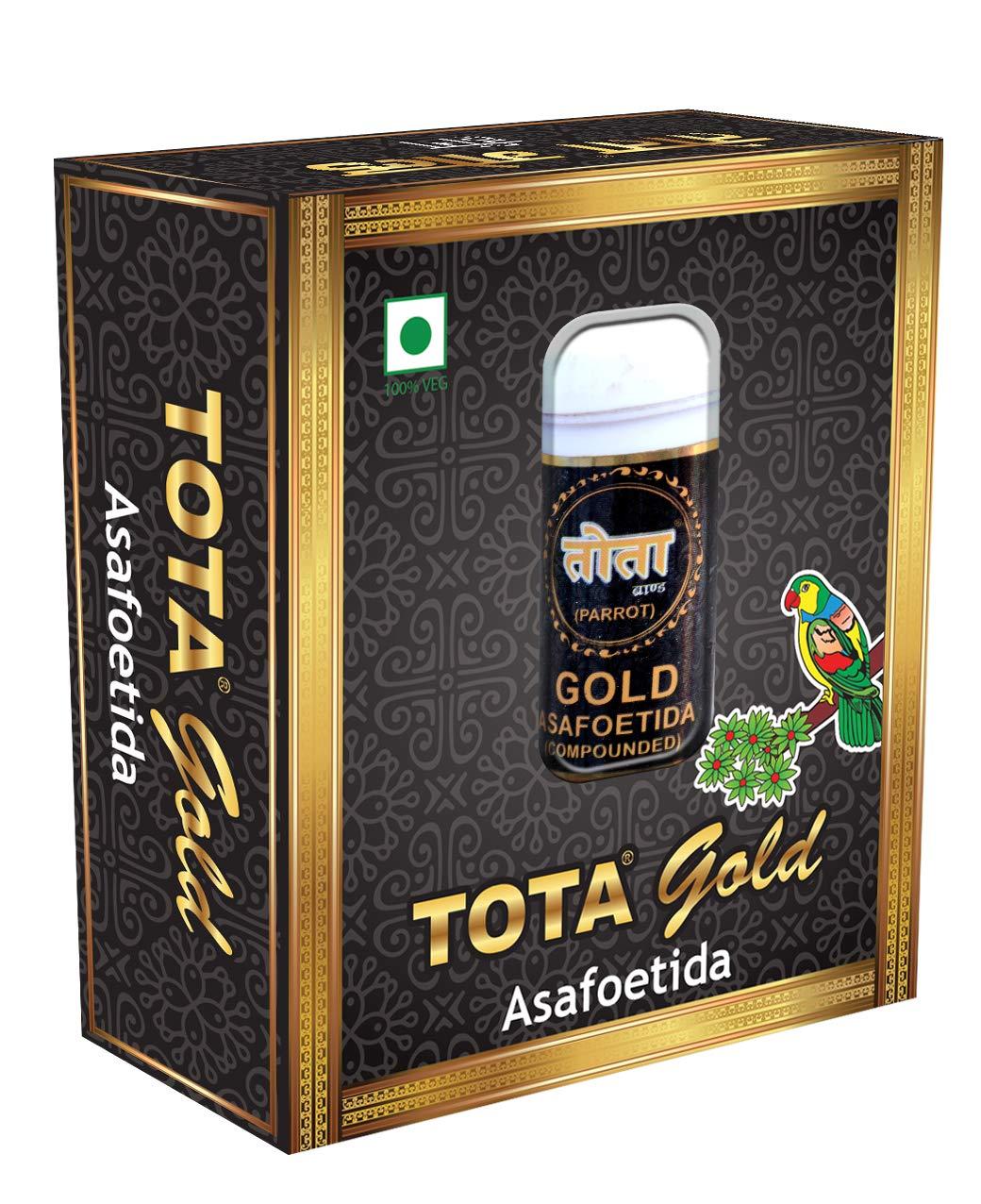 TOTA TOTA Gold Premium Pure And Strong Hing Granules 7Gm (Heeng/Asafoetida)