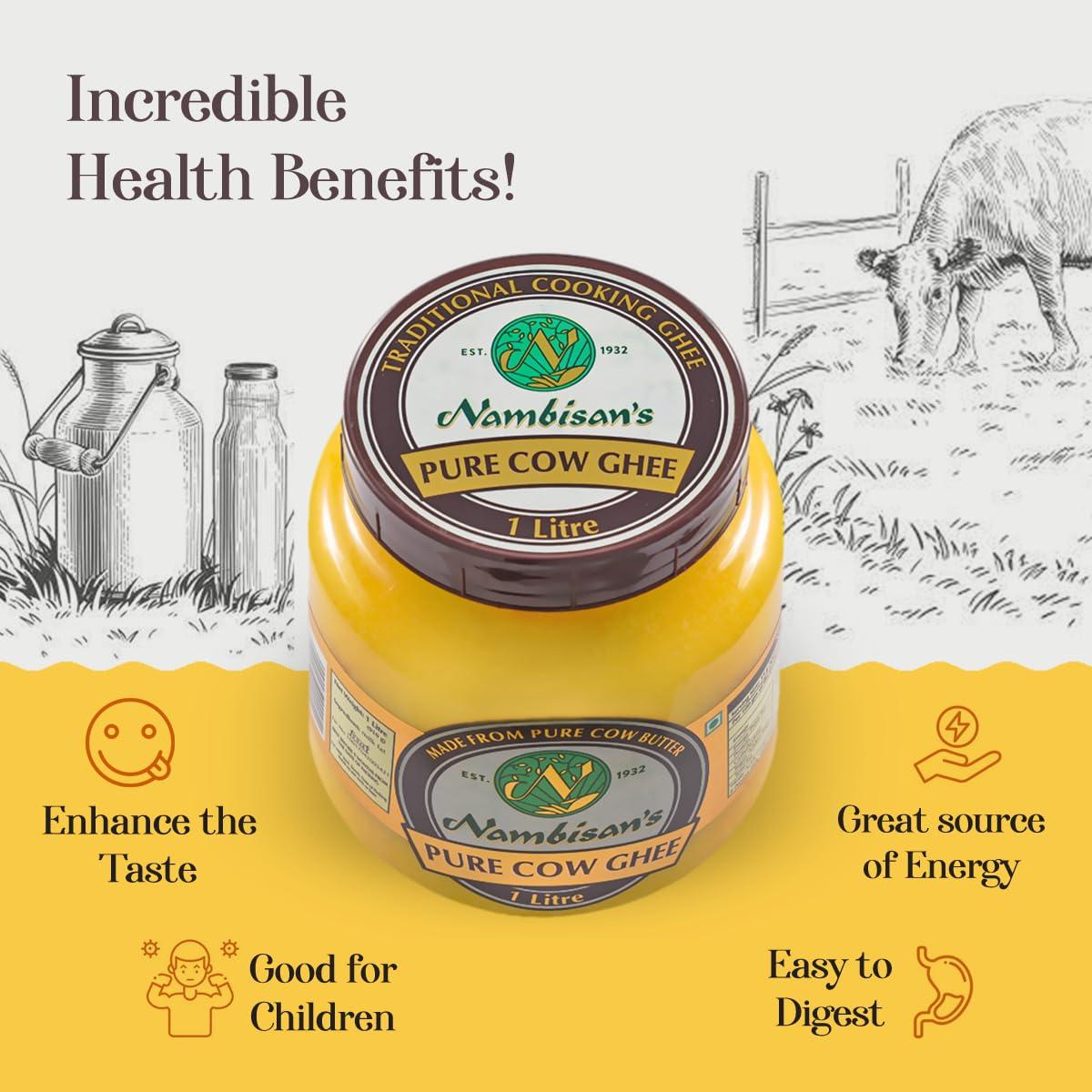 Nambisan's Nambisan\'s Pure Cow Ghee 1 Liter