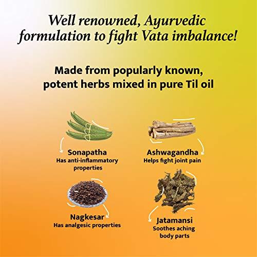 Baidyanath Baidyanath Mahanarayan Tel - Massage Oil Helps Relieve Joint Pain - 100ml (Pack of 2)