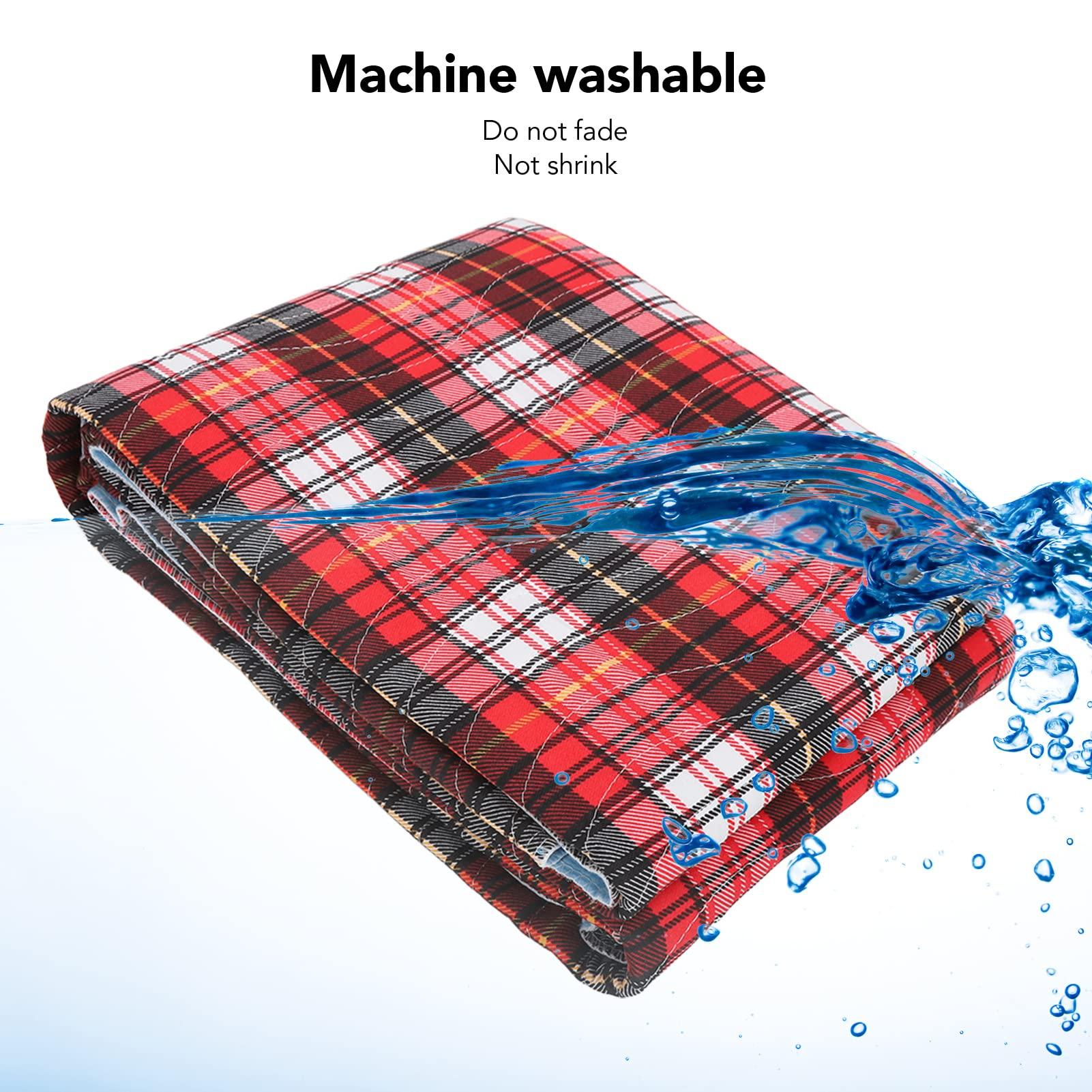 HAIBING Incontinence Bed Pads, Cotton Bed Underpad for Home (60 * 90)