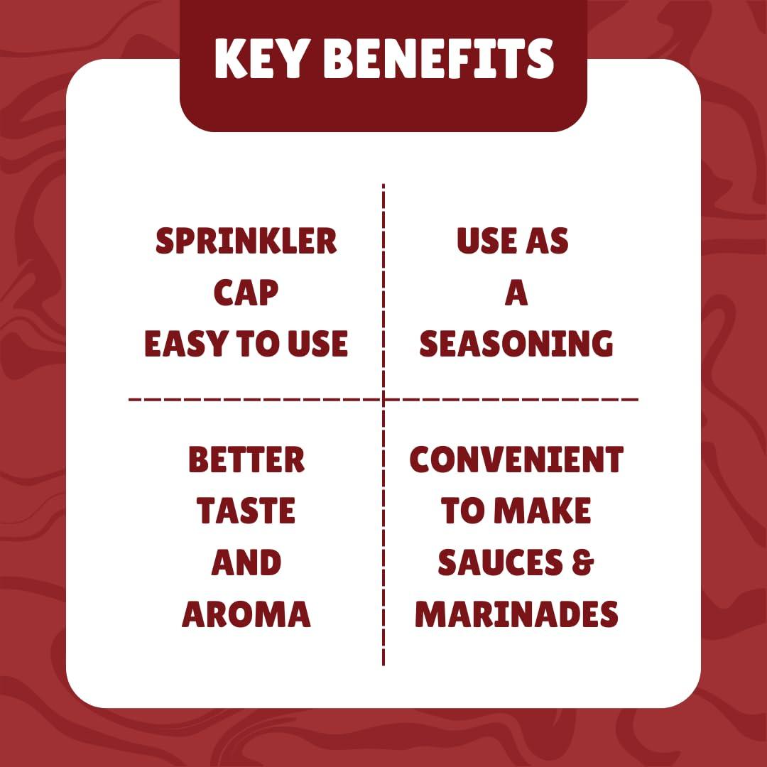 amima's kitchen Amima’s Kitchen Smokey BBQ Seasoning | Barbeque Seasoning | Used in French Fries, Stuffed Bites, Grilled veggies, Sandwiches, Pizza | 100g | No Synthetic Color & Flavour