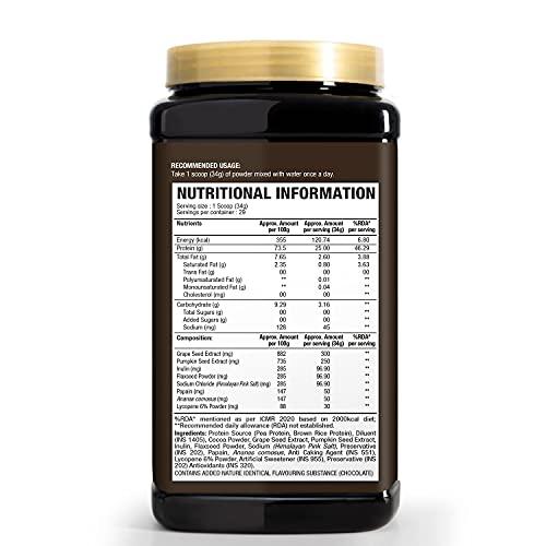 WOW Life Science WOW Life Science Plant Protein Powder - Chocolate Flavour – For a healthier lifestyle – 1kg