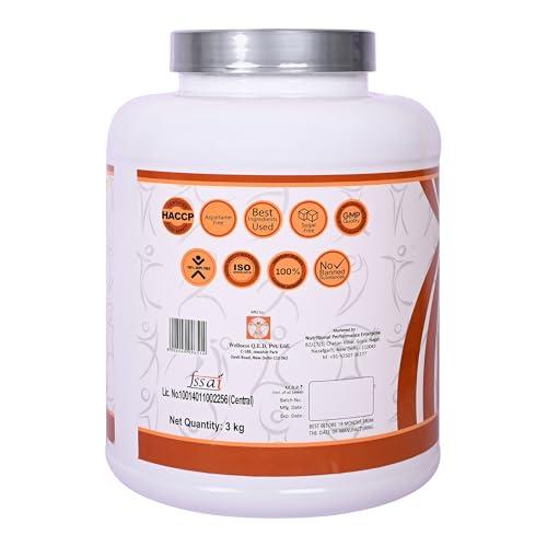 BRIO NUTRITION BRIO NUTRITION Mass Gainer - High Protein Complex Carbs Blend With Easy To Digest Formula. Chocolate Flavour - 3 Kg Pack