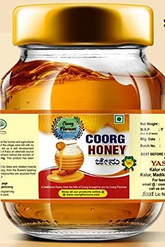 Generic Coorg Flavours Pure honey | Honey with No Added Sugar | Bee Honey (1KG) Procured from The Coorg Progressive Bee-Keeper's Co-Operative Society Ltd.