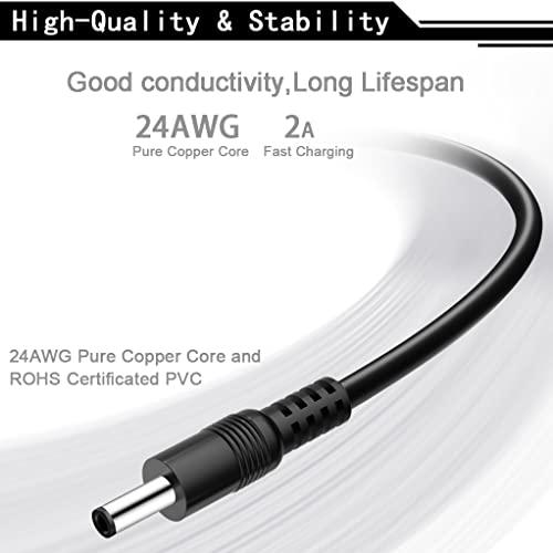 SIOCEN Charger Cable for Fairywill Sonic Electric Toothbrush FW917 SG508 FW508 FW507 FWP11 FWD1 FWD3 FWD7 FWD8 FWE11 FWT9 P11,Dnsly,Vekkia,Gloridea,Mornwell,Power Supply Electric Toothbrush Charging Cord